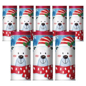 피터래빗 럭셔리 웨이퍼 롤 크리스마스 에디션 행복한 곰(바닐라) 한정행사 10통(100gx10통)