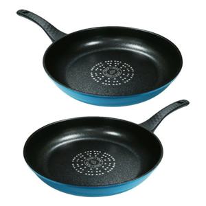 키친아트 NEW 다이아몬드 후라이팬 30cm+후라이팬 30cm 통주물 프라이팬 2종세트 1+1 국내생산