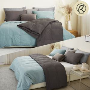 (단독 특가) 리치앤홈 호텔침구 부드럽고 포근한 겨울 한파용 거위털 허쉬구스이불 S/Q 모음