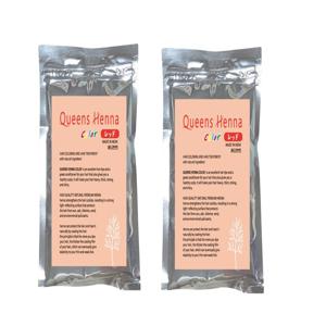 1+1 퀸즈헤나칼라 천연헤나염색약 칼라헤나염색약 정품 -레드+레드