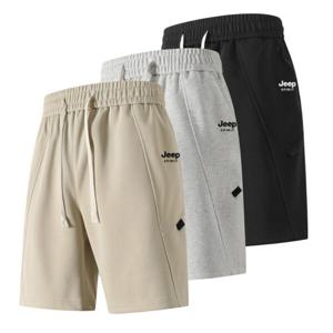 지프스피릿 1+1 와이드 원턱 트레이닝 반바지 운동복 5부 팬츠 6251