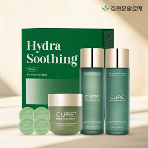 (단 3일간 블랙프라이데이 특가+100%사은품) 김정문알로에 큐어 하이드라 수딩 선물세트
