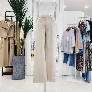 [멜로디가든]다잉 일자핏 스판바지 (M4F8P109 베이지)_CA