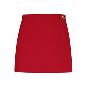 [MOSCHINO] 라프리마 여성 캐주얼 Burgundy 폴리에스테르 블렌드 반바지 032355240197 Dark 레드 /8