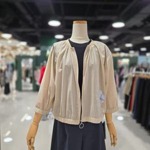 [멜로디가든]라꽃 셔링 점퍼 (M25M5R101 베이지)_CA