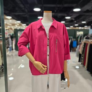 [멜로디가든]별짚 롤업 자켓 (M25S3J101 핑크)_CA