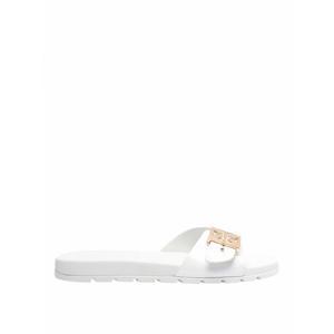 [TORY BURCH] 라프리마 여성 샌들 슬라이드 버클 인 paint 157872100 골드 /8