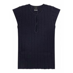 [PINKO] 라프리마 여성 보트 넥 Tofane 저지 인 비스코스 mixed coast 104742A2FRG82 Blue /8