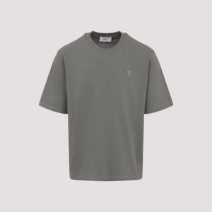 아미 반팔 티셔츠 UTS0747260953 SMOKE GREY DOM