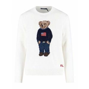 [POLO RALPH LAUREN] 라프리마 남성 보트 넥 스웨터 710977415001 화이트 /8