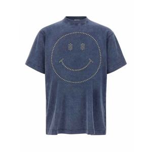 [MOSCHINO] 라프리마 남성 티셔츠 Smiley 070352441290 Blue /8
