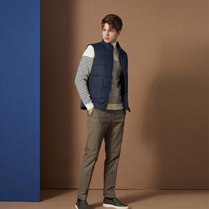 [잭필드][잭필드]피에르리버시블 베스트 네이비_JDWMVPP0261