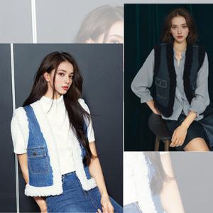 야미니트 호주 울 브렌디드 양모 데님 베스트 1종(2color)