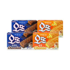 오리온 오뜨 6p 쇼콜라2통 + 치즈2통 (총4통) /간식