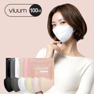 [비움]KF94 에코브리즈 이가은마스크 컬러 국산 새부리형 100매