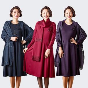 [마담엘레강스]라라 코사지 원피스 1종 K204OP01