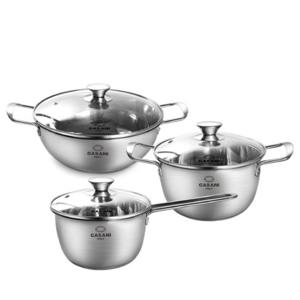 까사니 리베또 IH 스텐 냄비 3종세트