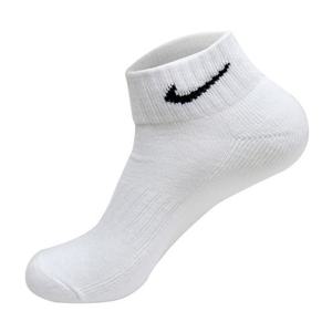 [나이키 슈즈]나이키 에브리데이 쿠션 3팩 단목 스포츠 마라톤 삭스 양말 화이트 SX4926-101
