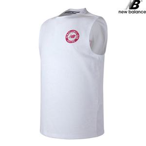 뉴발란스 NBNG82E023-WH 스몰로고 루즈핏 공용 민소매 나시티