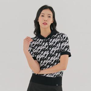 [공식]테일러메이드 여성 반팔 후드 반팔 니트 TWSRM5122-199