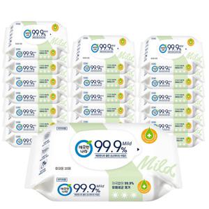 깨끗한나라 클린 손소독티슈 마일드 휴대형 20매 20팩