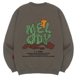 엘라모 3M 멜로디 맨투맨 남녀공용 빅사이즈 S~4XL