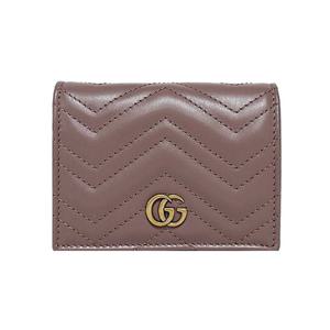 [구찌] GG 마몽 카드 반지갑/베이지/466492 DTD1T 5729