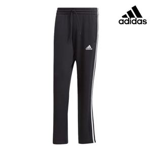 [아디다스(퍼포먼스)]남성 에센셜 3S 오픈 헴 플리스 팬츠/IB4039 M 3S FL O PT