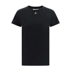 비비안웨스트우드 티셔츠 반팔 블랙 검정 3G010017 J001M N401