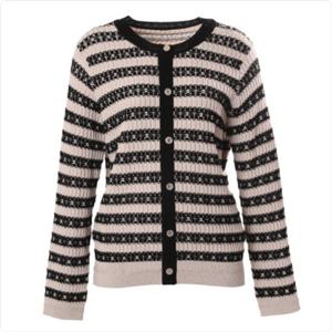 [벨리시앙]스트라이프 가디건식 니트웨어 KT2104