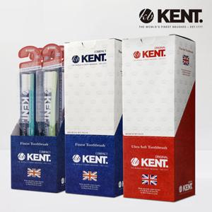 켄트 초극세모 칫솔 클래식(콤팩트)18개 세트 칫솔모 2종 중 선택