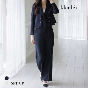[클라셰]클라셰 더블오피스레이디자켓+팬츠SET_B4S0521