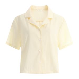 샵앤) 미니 여성 카라넥 반팔 셔츠블라우스 EAN-WSH-1400-옐로우