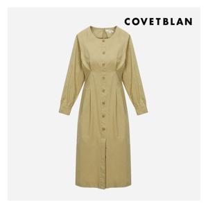[코벳블랑][COVETBLAN] 턱 볼륨 원피스(V222MOP108W)
