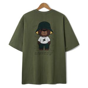 [엠엔씨][MNC] 번개베어 박스핏 반팔티 (MDBT671DG)