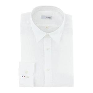 [에스티듀퐁(셔츠)]시원한 여름용  마 소재일반핏긴소매셔츠(SE4SM11LS108SWH)