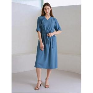 [아날도바시니](아날도바시니) 브이넥 포켓 원피스(AV06OP06M)