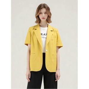 [예쎄](예쎄) 린넨 원버튼 자켓 (YV06JK01M)