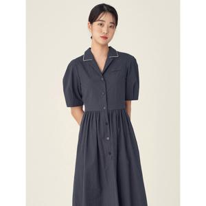 [예쎄](예쎄) 퍼프소매 카라원피스(YV05OP02M)