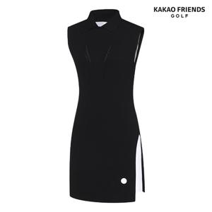 [카카오프렌즈골프] 여성 레이어링 니트 원피스