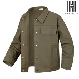 [해리슨] 오버핏 버튼 트러커 자켓 H1003 YYD1008