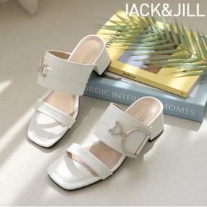 잭앤질 큐빅 D골드 폭신쿠션 샌들(JB4450)