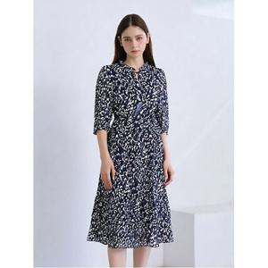 [아날도바시니](아날도바시니) 프릴 나염 원피스(AV06OP01M)