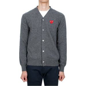 [꼼데가르송] 레드 와펜 울 가디건(P1N008) (AZ N008 051 3)