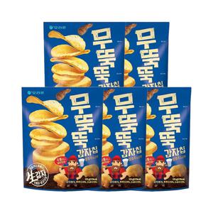오리온 무뚝뚝감자칩 통후추소금맛 106g x 5개