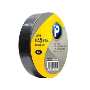 마스킹 테이프 흑색 24x40m M2440BK 종이 프린텍