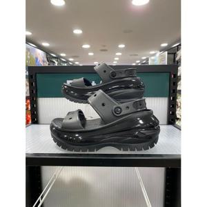 [크록스 슈즈]메가 크러쉬 샌들 207989-001 블랙