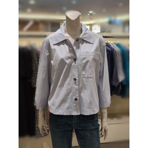 [트리아나] 소고 카라넥 스트링 포인트블라우스AK2QA06