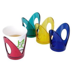 애니티)종이컵 핫 홀더(4개입)레드.그린.옐로우.블루