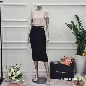 [미니멈]MD 체인 포인트 H라인 스커트 MD MYBGWS3160 M_CJ